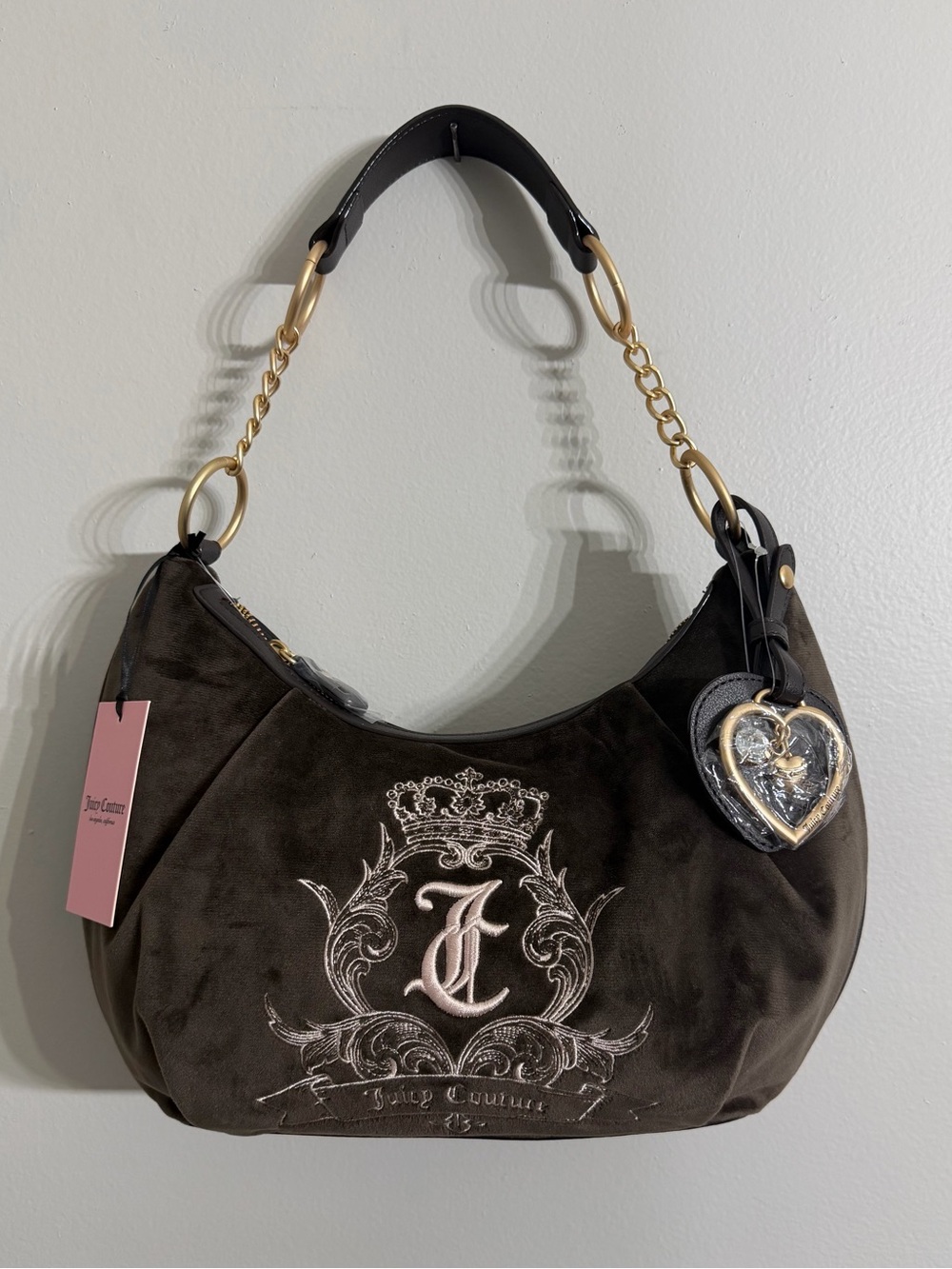 Juicy Couture "Need More Juicy" Hobo Shoulder Bag